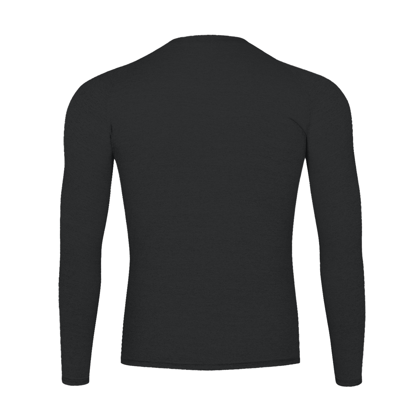 Long Sleeve Gym T-Shirt - Black
