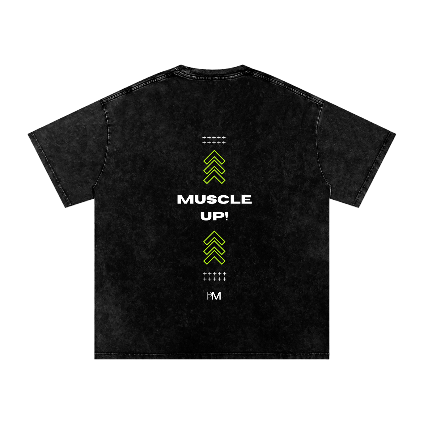 Muscle Up - Oversized Cotton T-Shirt