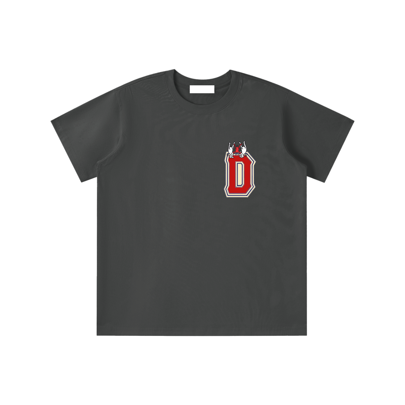 Kids Initial T-shirt - D