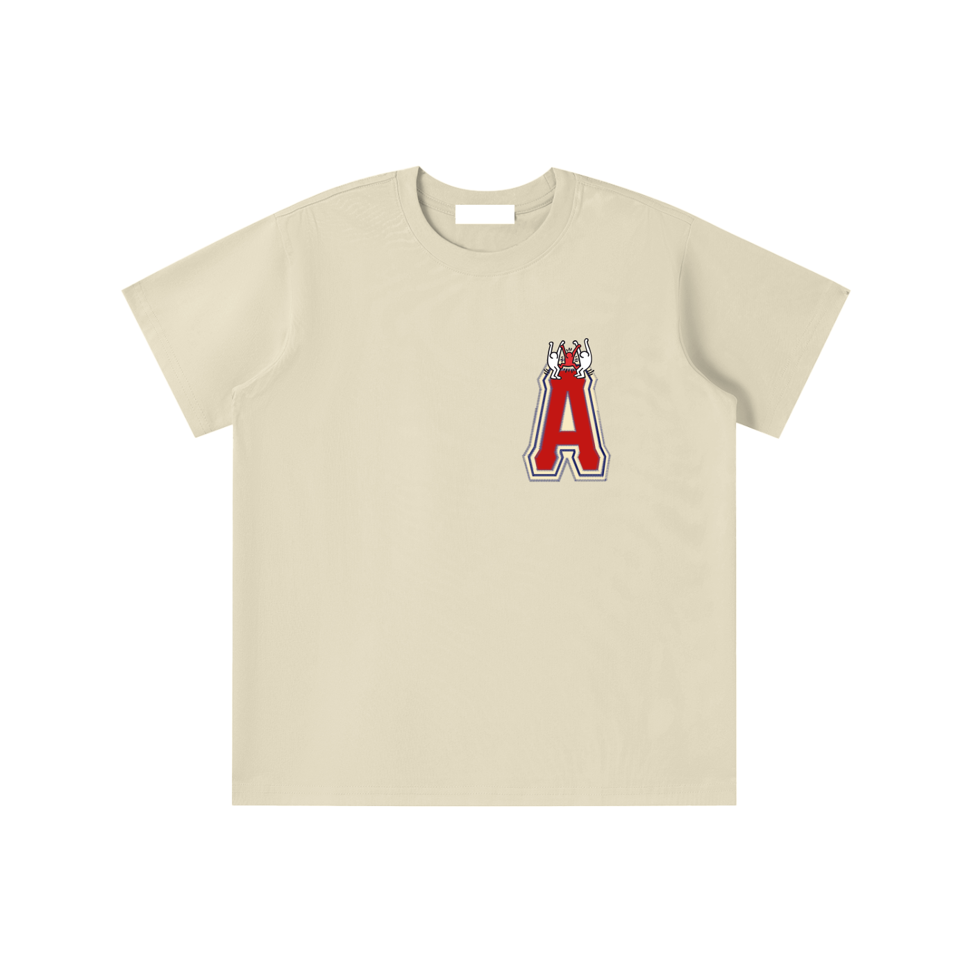 Kids Initial T-shirt - A