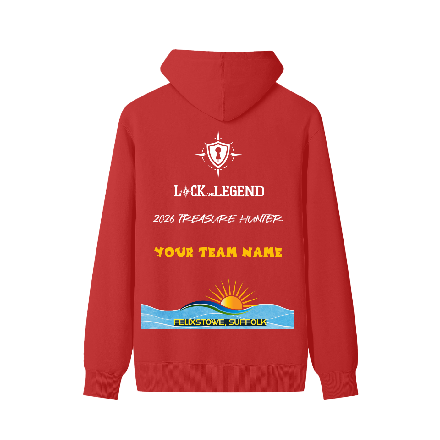 Personalised Lock & Legend Hoodie