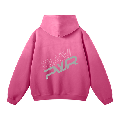 RAW Power Sunfaded Hoodie - Pink