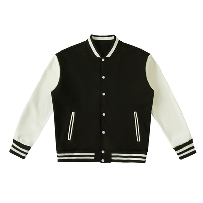 RAW Power Two-Tone Fleeced Varsity Jacket