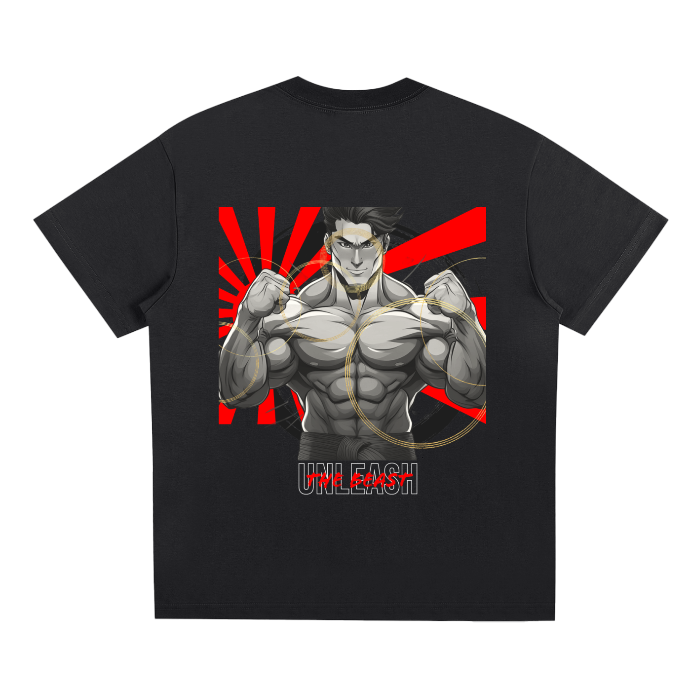 Unleash The Beast - Quick-Dry Gym T-Shirt