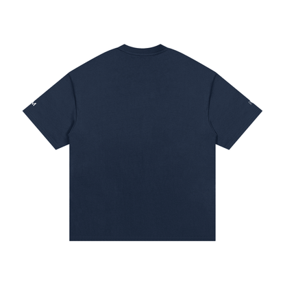 Strength Heavyweight Cotton T-Shirt - Navy
