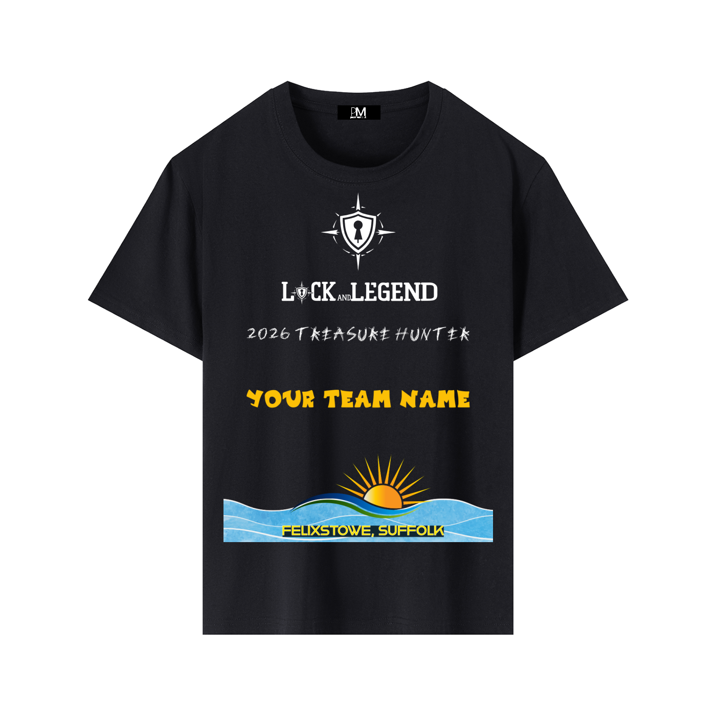 Personalised Lock & Legend T-Shirt
