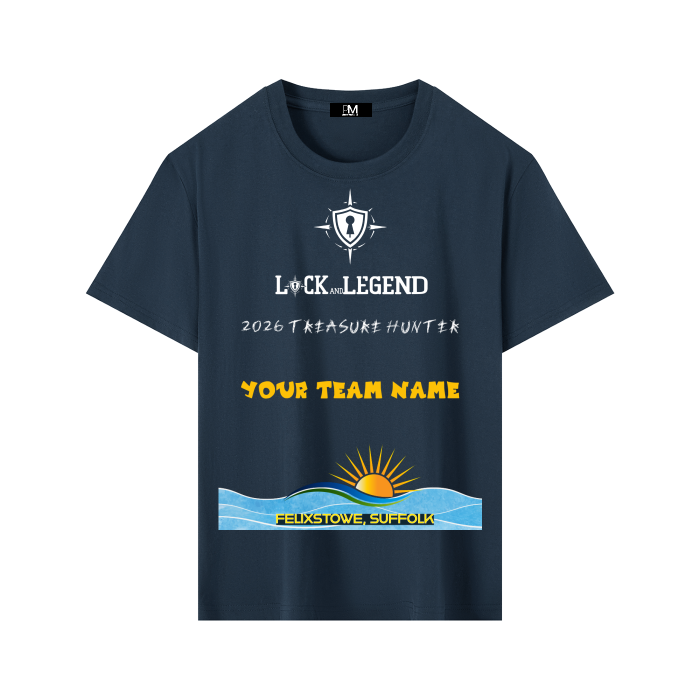 Personalised Lock & Legend T-Shirt