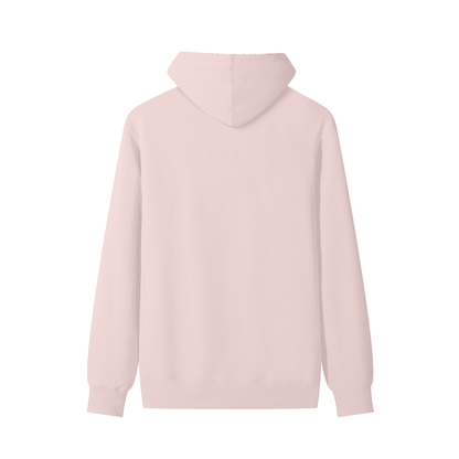 Pink hoodie on a white background